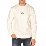 Brokers No Need For Explanations Logo Sweatshirt-White