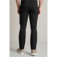 Navy & Green Trousers Modern Fit-Black