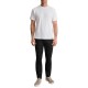 Navy & Green Trousers Modern Fit-Black
