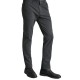 Navy & Green Modern Fit Chinos With Micropattern-Pewter Navy & Green Modern Fit Chinos With Micropattern-Pewter