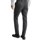 Navy & Green Modern Fit Chinos With Micropattern-Pewter Navy & Green Modern Fit Chinos With Micropattern-Pewter