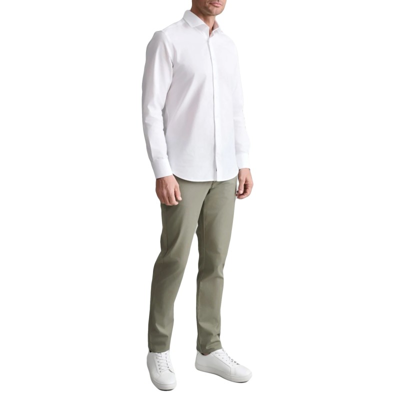 Navy & Green Trousers Modern Fit-Camouflage Green Navy & Green Trousers Modern Fit-Camouflage Green