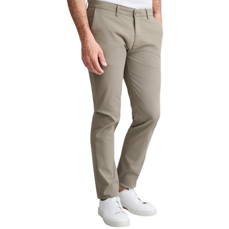 Navy & Green Trousers Apieto Modern Fit-Stone Navy & Green Trousers Apieto Modern Fit-Stone
