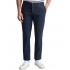 Navy & Green Trousers Apieto Modern Fit-Ultramarine Blue