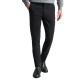 Navy & Green Modern Fit Trousers Without Pleats-Black Navy & Green Modern Fit Trousers Without Pleats-Black