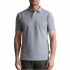 Navy & Green Polo Shirt Young Line Two Ply-Stormcloud