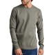 Navy & Green Sweater Long Sleeve Knit-Green Leaf