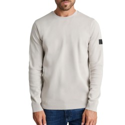 Navy & Green Sweater Long Sleeve Knit-Ice