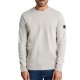 Navy & Green Sweater Long Sleeve Knit-Ice