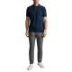 Navy & Green Polo Shirt Custom Fit Two Ply-Dark Blue Navy & Green Polo Shirt Custom Fit Two Ply-Dark Blue