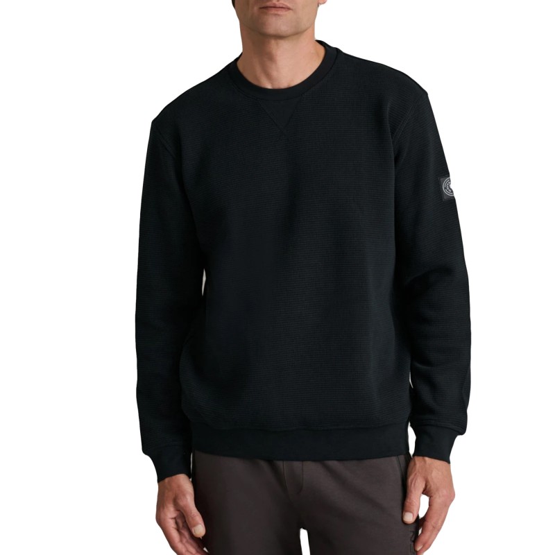 Navy & Green Sweater-Black Navy & Green Sweater-Black