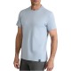 Navy & Green T-Shirt Custom Fit-Blue Fog