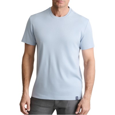 Navy & Green T-Shirt Custom Fit-Blue Fog