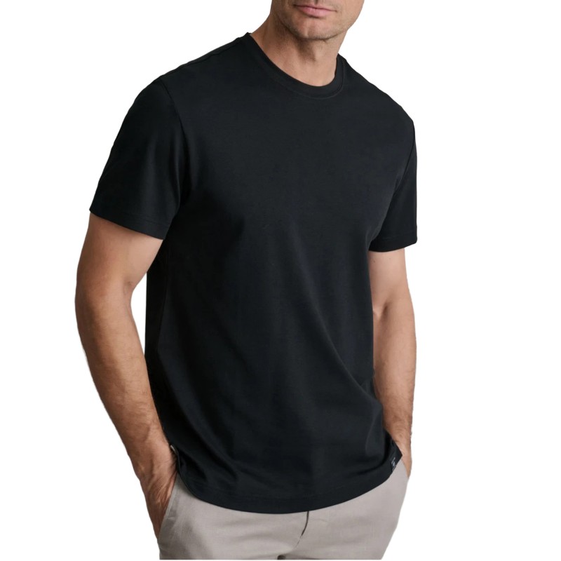 Navy & Green T-Shirt Custom Fit-Black