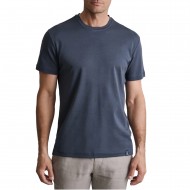 Navy & Green T-Shirt Custom Fit-Orion Blue