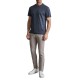Navy & Green T-Shirt Custom Fit-Orion Blue
