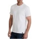 Navy & Green T-Shirt Custom Fit-White Navy & Green T-Shirt Custom Fit-White