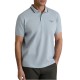 Navy & Green Polo Shirt Custom Fit Mercerized-Blue Fog Navy & Green Polo Shirt Custom Fit Mercerized-Blue Fog