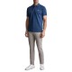 Navy & Green Polo Shirt Custom Fit-Atlantic Blue