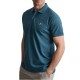 Navy & Green Polo Shirt Custom Fit-Deep Ocean