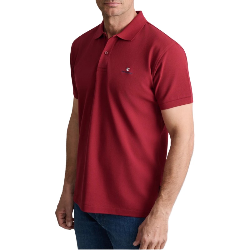 Navy & Green Polo Shirt Custom Fit-Merlot