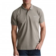 Navy & Green Polo Shirt Custom Fit-Metallo