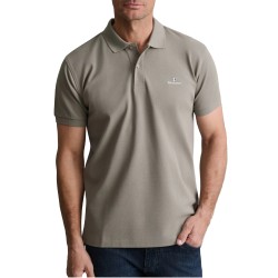 Navy & Green Polo Shirt Custom Fit-Metallo