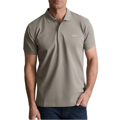 Navy & Green Polo Shirt Custom Fit-Metallo