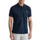 Navy & Green Polo Shirt Custom Fit-Marine Blue