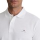 Navy & Green Polo Shirt Custom Fit-White
