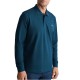 Navy & Green Polo Shirt Long Sleeve Custom Fit-Dark Petrol Navy & Green Polo Shirt Long Sleeve Custom Fit-Dark Petrol