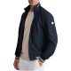 Navy & Green Jacket Zip Up With Stripes-Blue