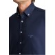 Navy & Green Shirt Comfort Fit-DK Blue Navy & Green Shirt Comfort Fit-DK Blue