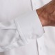 Navy & Green Shirt Comfort Fit-Ultra White