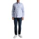 Navy & Green Shirt Comfort Fit-Light Blue
