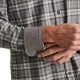 Navy & Green Shirt Comfort Fit-Grey Lt/Grey Blue