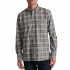 Navy & Green Shirt Comfort Fit-Grey Lt/Grey Blue