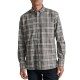 Navy & Green Shirt Comfort Fit-Grey Lt/Grey Blue