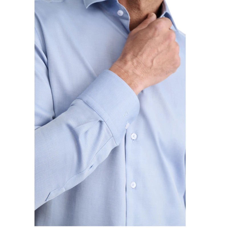 Navy & Green Shirt Comfort Fit-Grey Blue Navy & Green Shirt Comfort Fit-Grey Blue