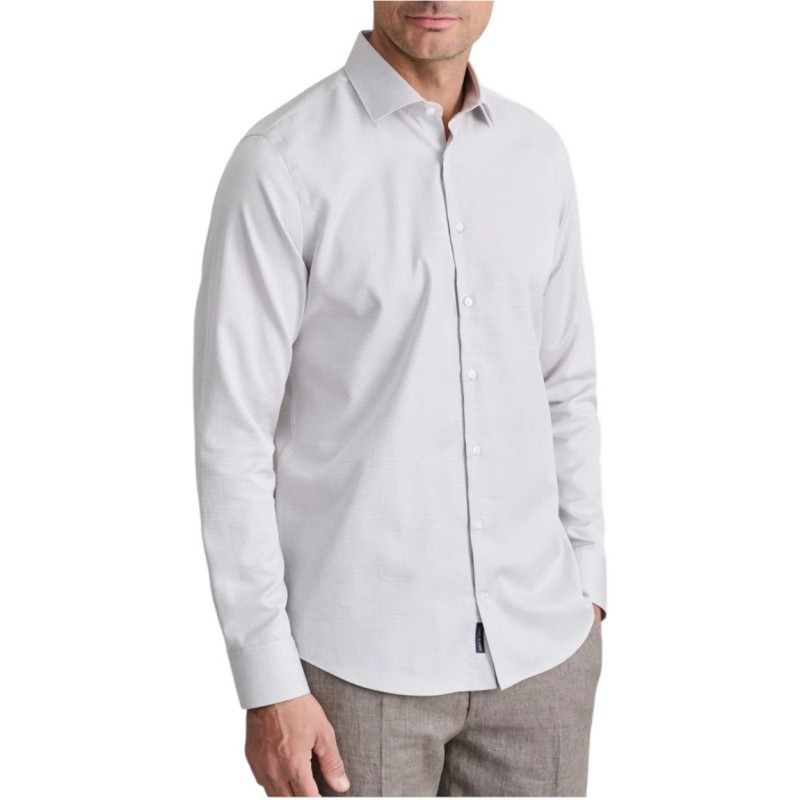Navy & Green Shirt Comfort Fit-Cobblestone Navy & Green Shirt Comfort Fit-Cobblestone