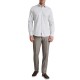 Navy & Green Shirt Comfort Fit-Cobblestone Navy & Green Shirt Comfort Fit-Cobblestone