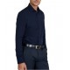 Navy & Green Shirt Comfort Fit-Dark Blue Navy & Green Shirt Comfort Fit-Dark Blue