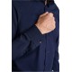 Navy & Green Shirt Comfort Fit-Dark Blue Navy & Green Shirt Comfort Fit-Dark Blue