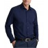 Navy & Green Shirt Comfort Fit-Dark Blue