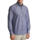 Navy & Green Shirt Comfort Fit-Dark Blue/White