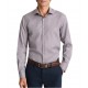 Navy& Green Shirt Pied De Poule Jacquard Comfort Fit-Burgundy/Ice Navy& Green Shirt Pied De Poule Jacquard Comfort Fit-Burgundy/Ice