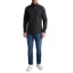 Navy & Green Shirt Comfort Fit Stretch-Black Ink