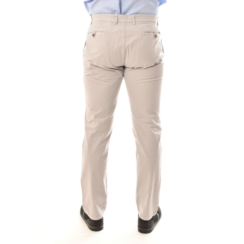 Navy & Green Trousers Modern Fit Without Pleates-Sport Grey Navy & Green Trousers Modern Fit Without Pleates-Sport Grey