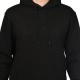 Navy & Green Puffy Logo Hoodie Sweatshirt-Black Navy & Green Puffy Logo Hoodie Sweatshirt-Black