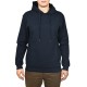 Navy & Green Puffy Logo Hoodie Sweatshirt-Marine Blue